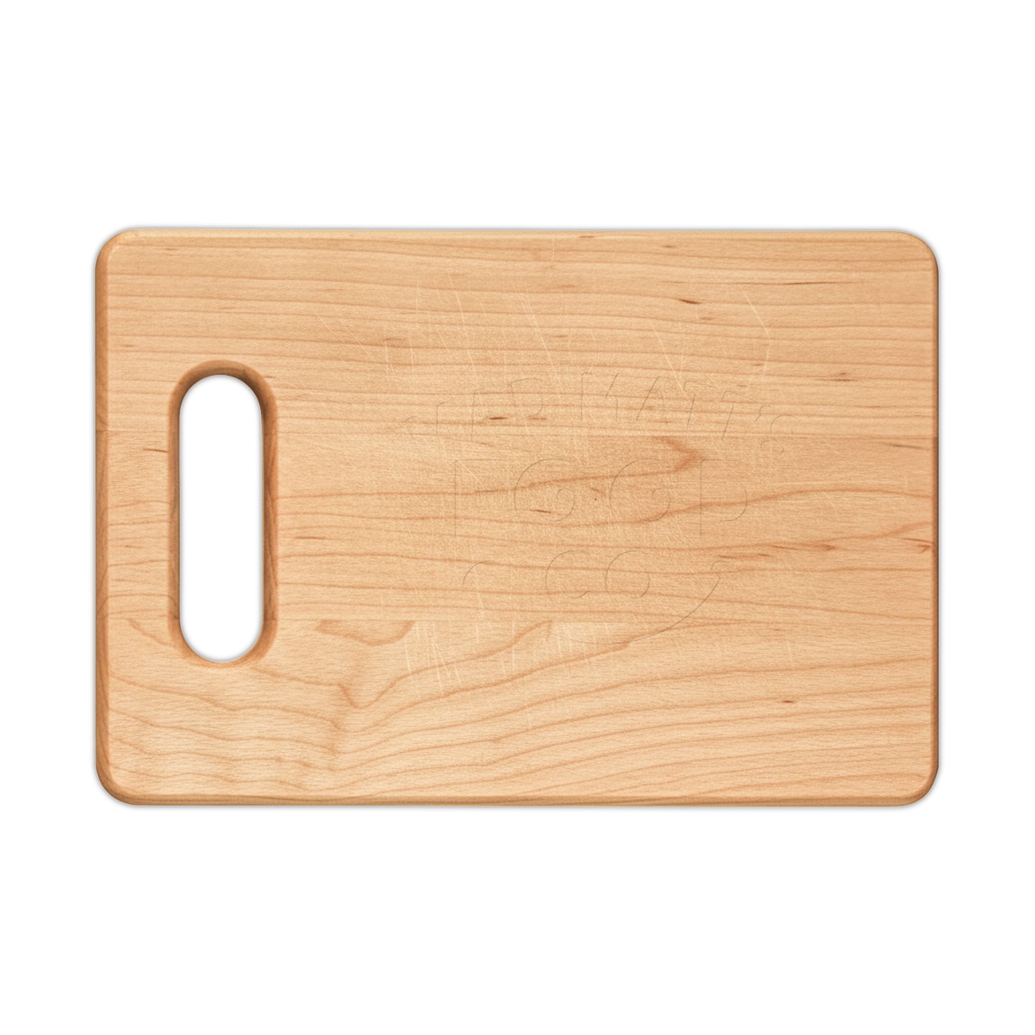 Engraved Wooden Cutting Board – Custom 'Mad Matt’s' Design, Maple Charcuterie & Prep Board