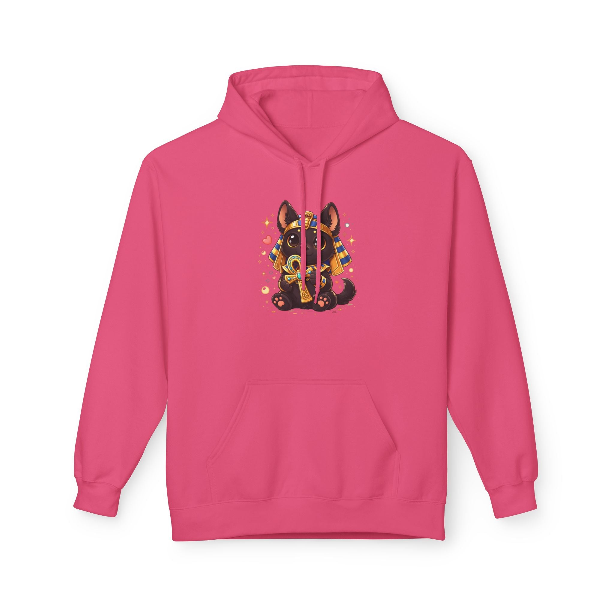 Cute Sitting Anubis Graphic Hoodie