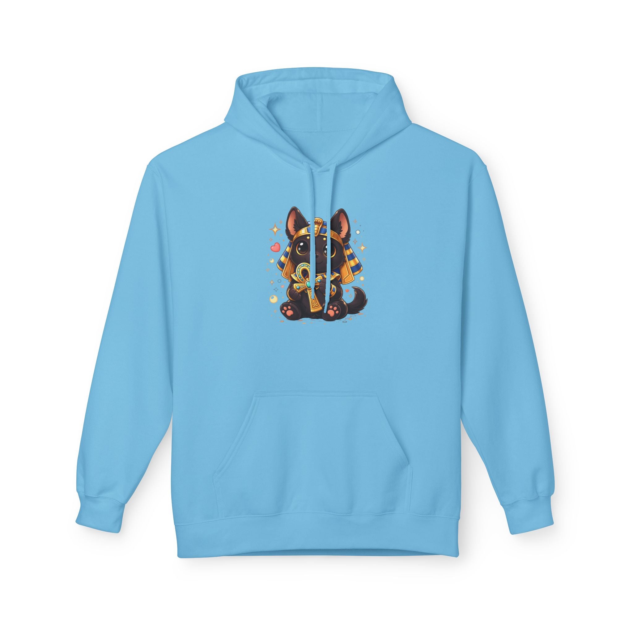 Cute Sitting Anubis Graphic Hoodie