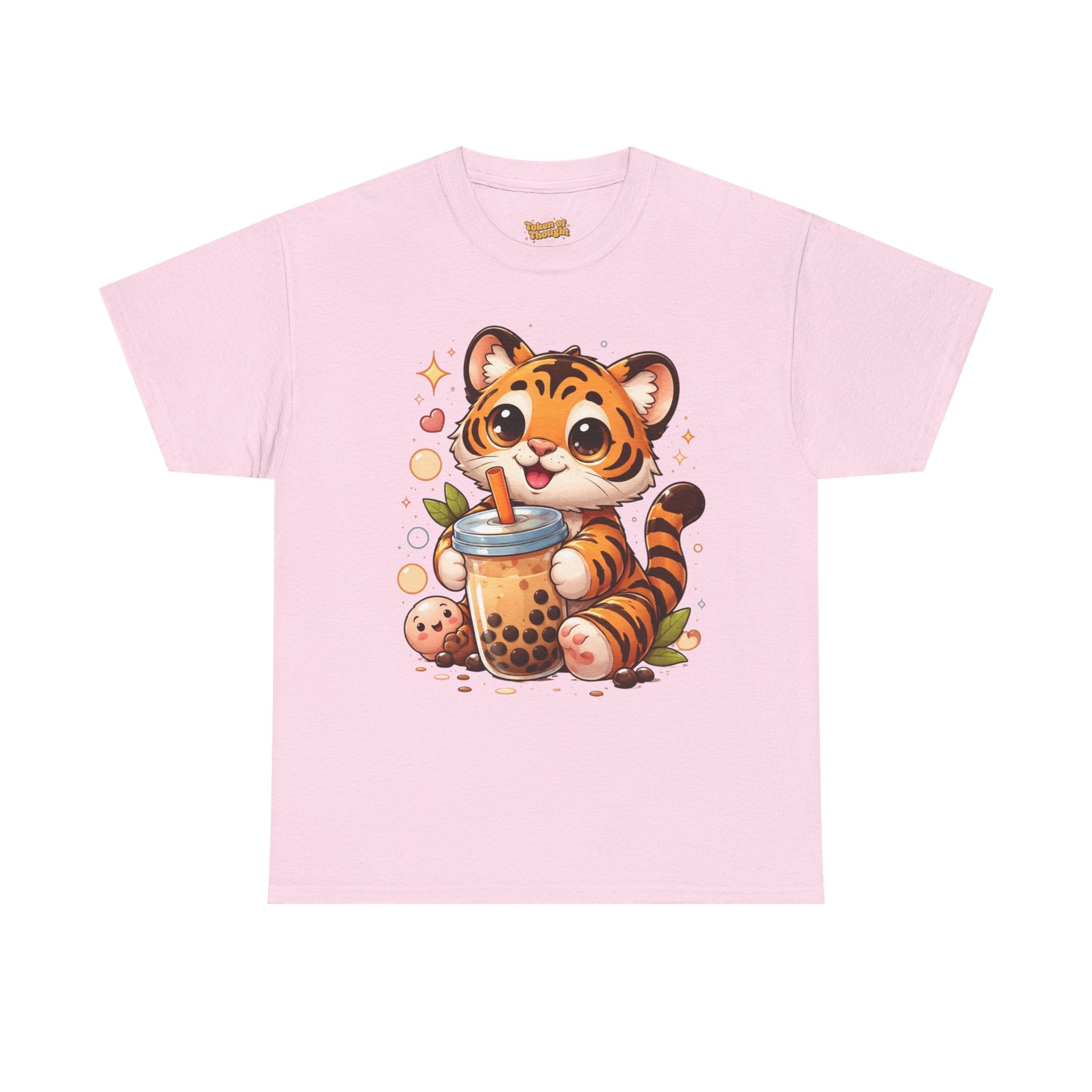 Tiger Cub Bubble Tea T-Shirt — Cute Kawaii Boba Tee