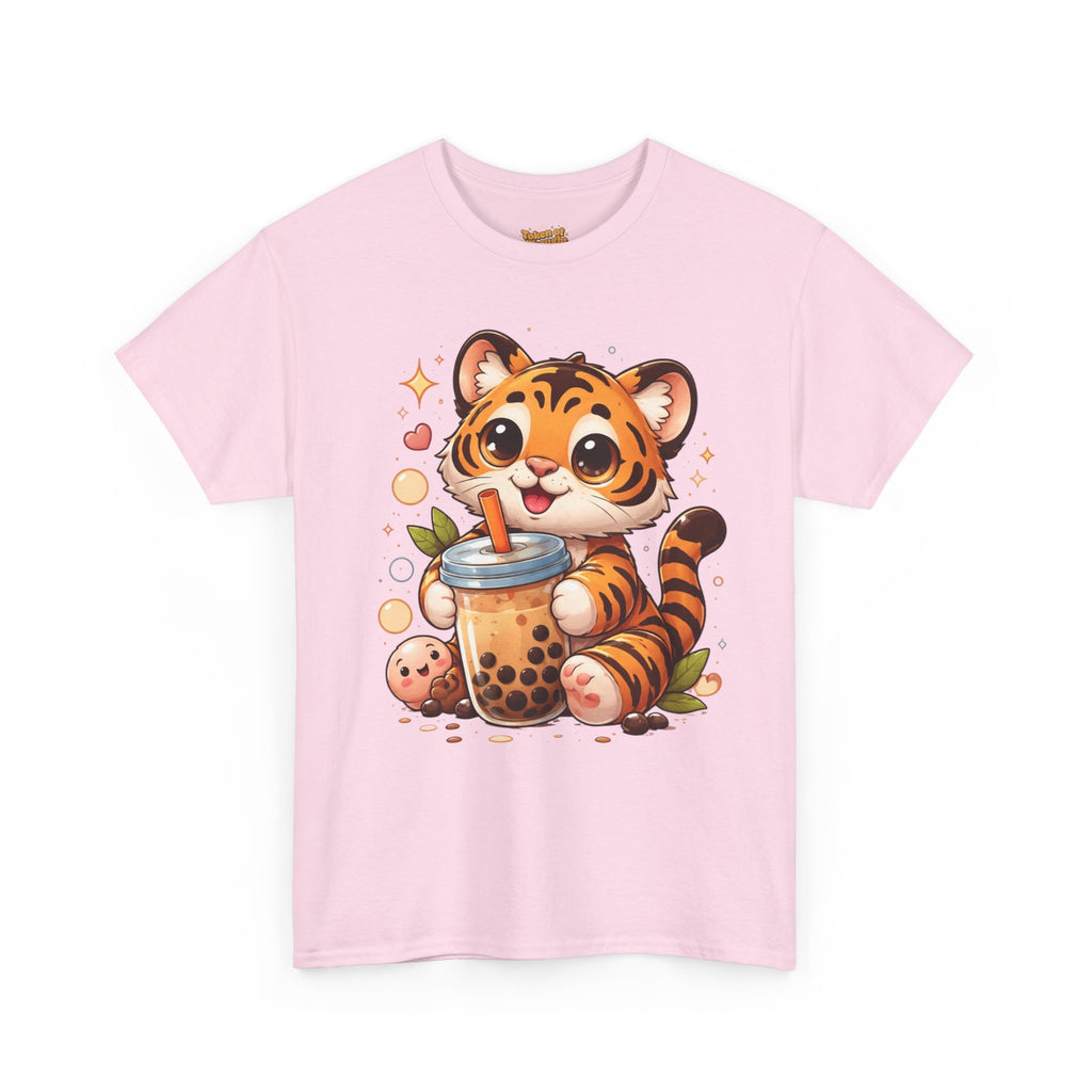 Tiger Cub Bubble Tea T-Shirt — Cute Kawaii Boba Tee