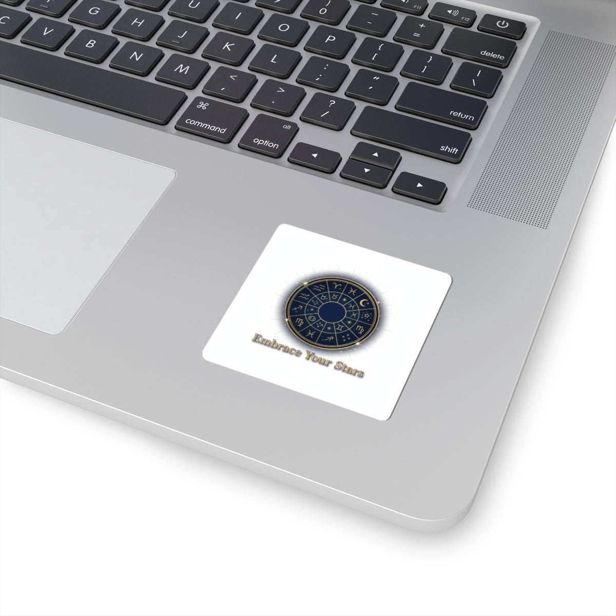 Zodiac Wheel Emblem Kiss-Cut Sticker | Astrology Celestial Sticker