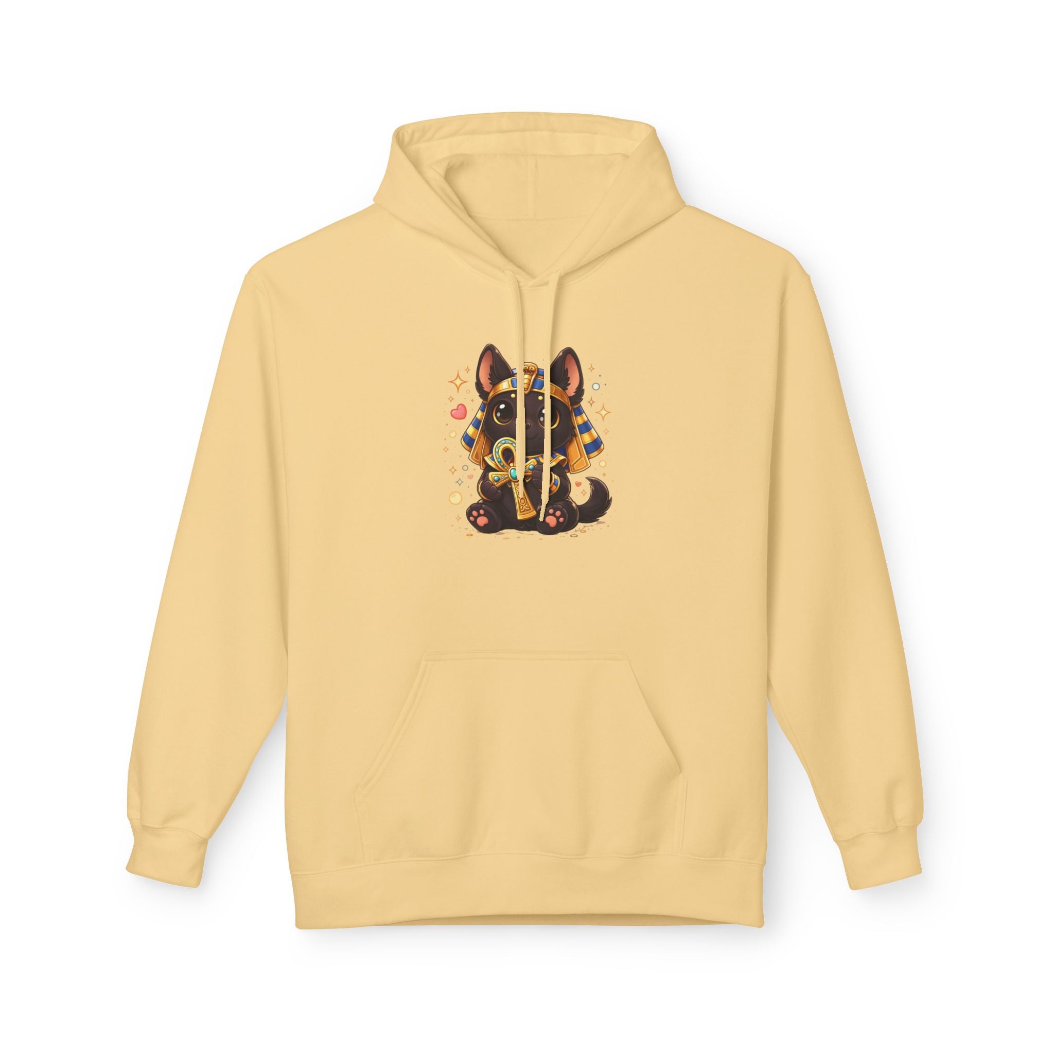 Cute Sitting Anubis Graphic Hoodie