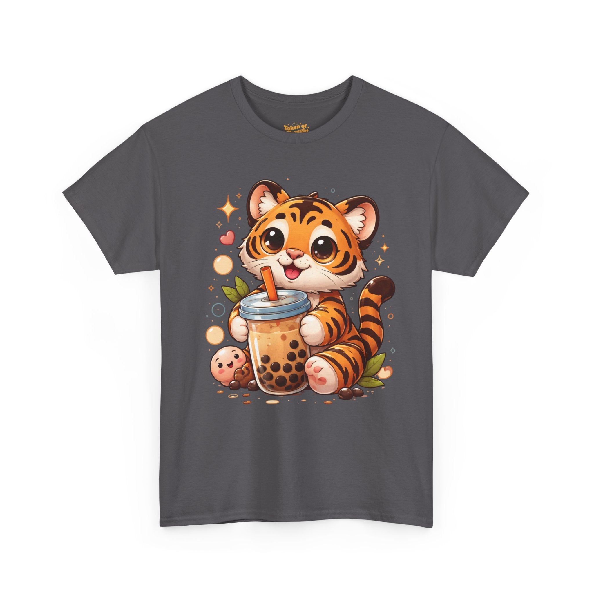 Tiger Cub Bubble Tea T-Shirt — Cute Kawaii Boba Tee