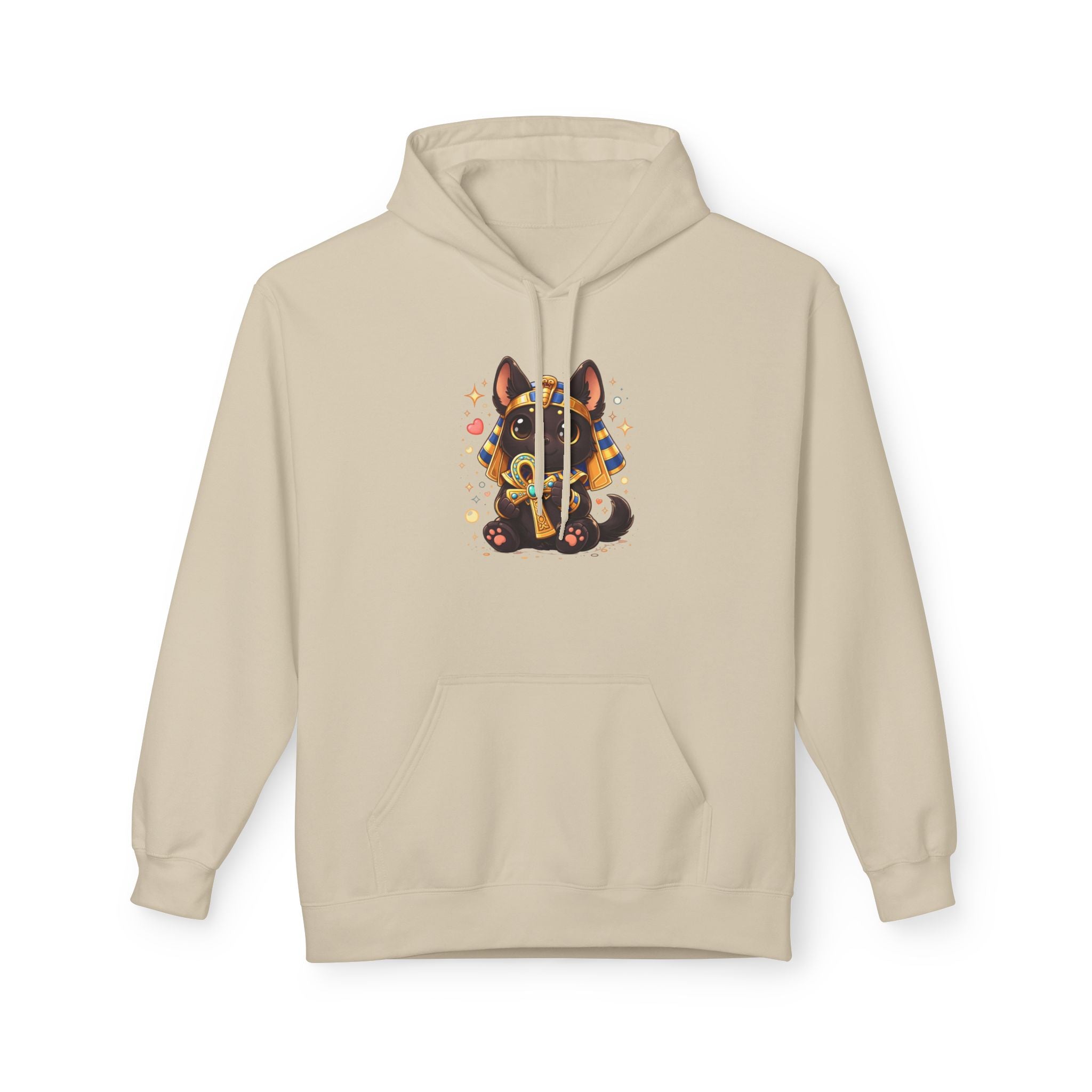Cute Sitting Anubis Graphic Hoodie