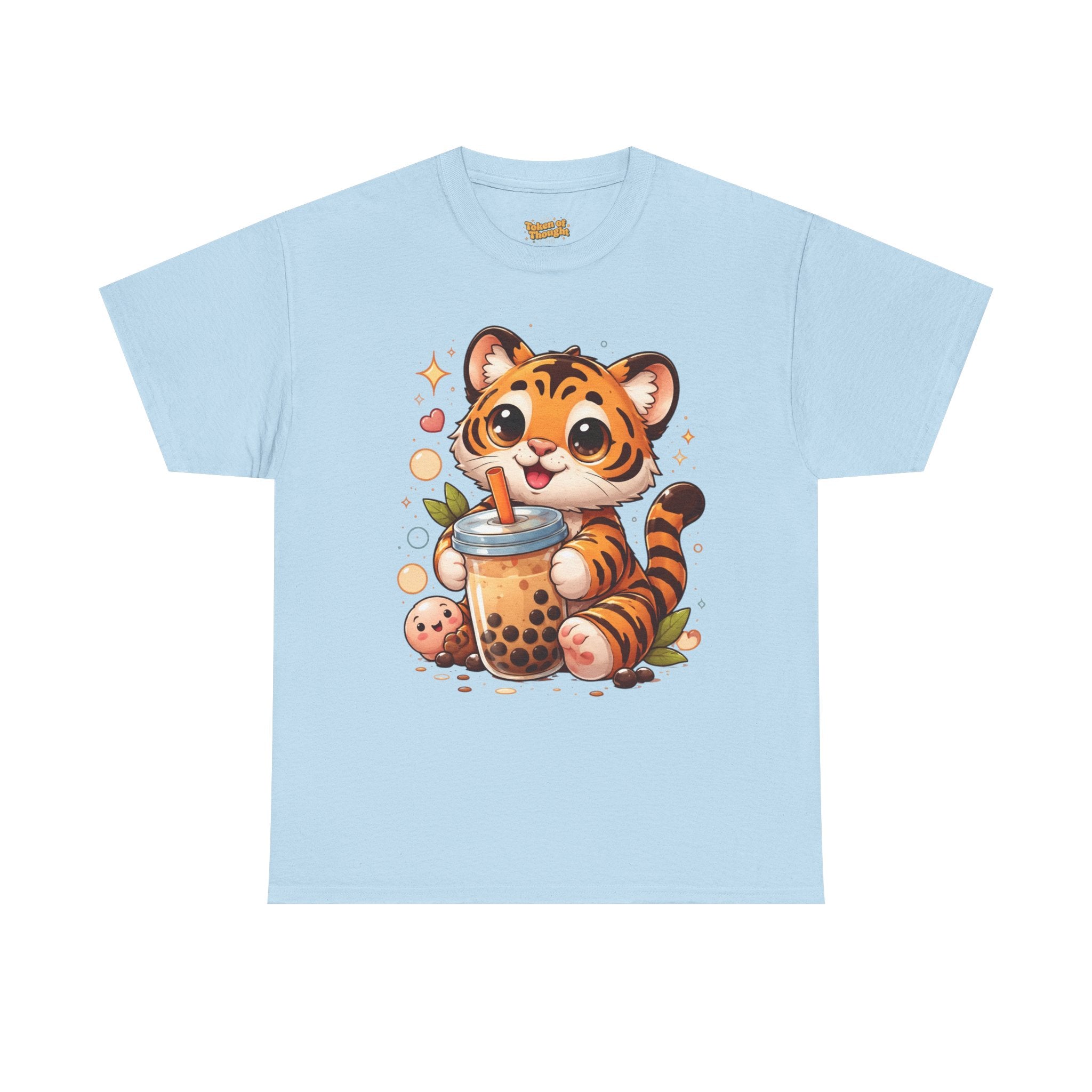 Tiger Cub Bubble Tea T-Shirt — Cute Kawaii Boba Tee