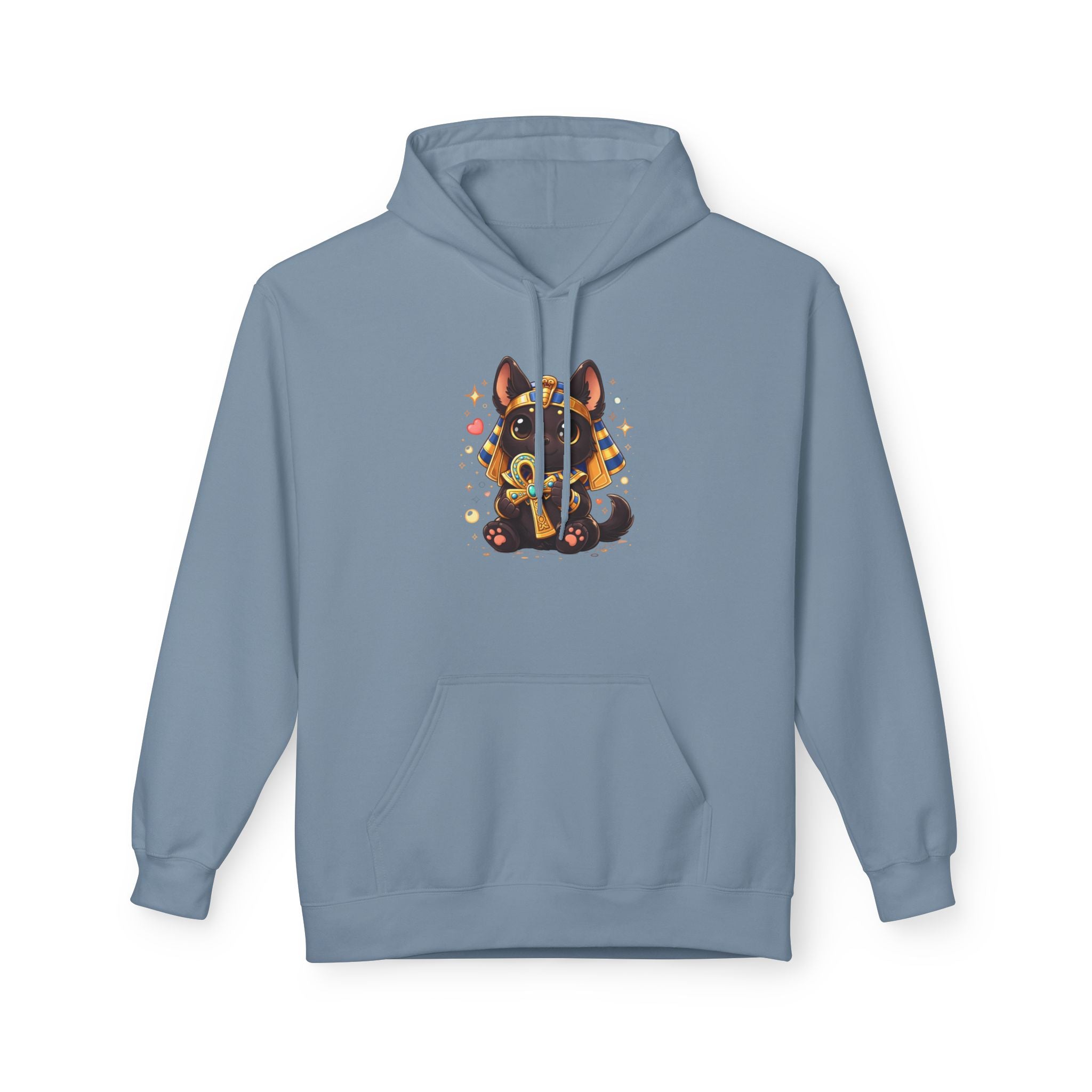 Cute Sitting Anubis Graphic Hoodie
