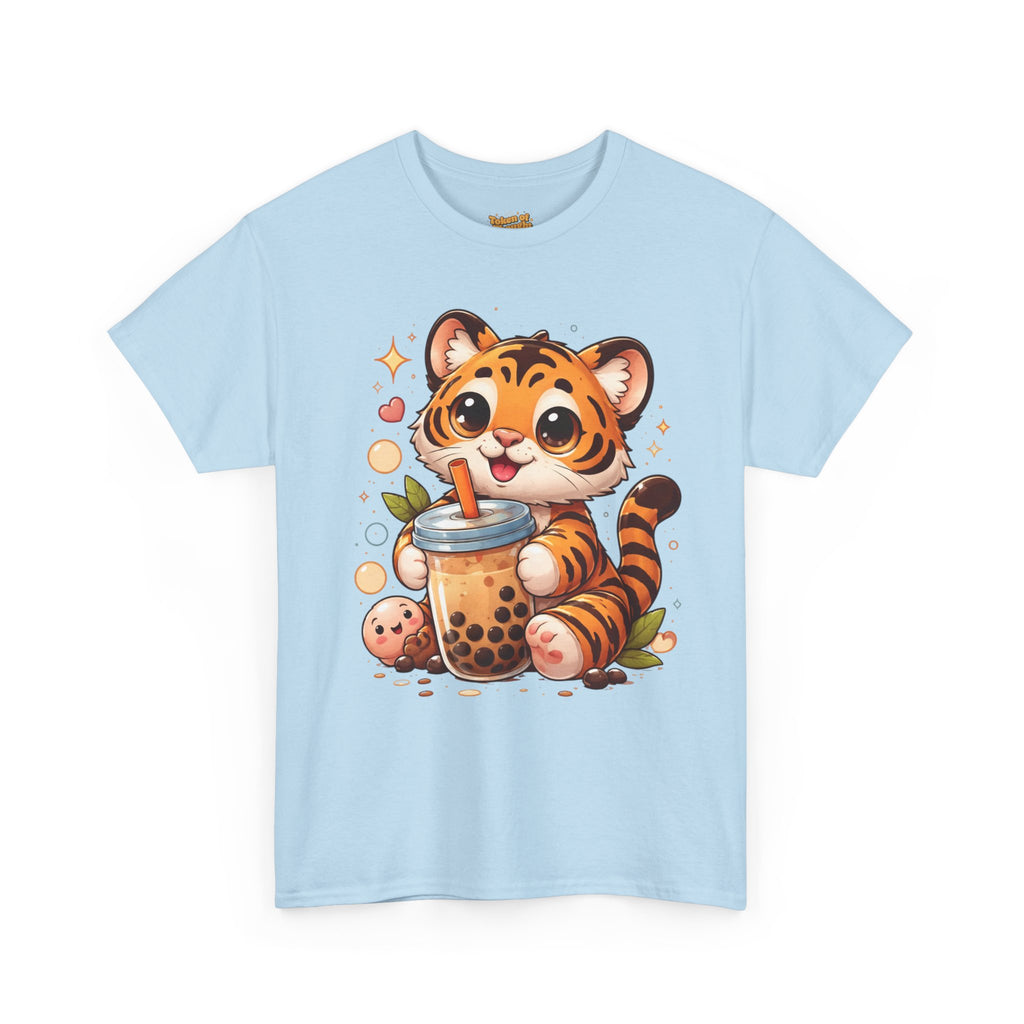 Tiger Cub Bubble Tea T-Shirt — Cute Kawaii Boba Tee