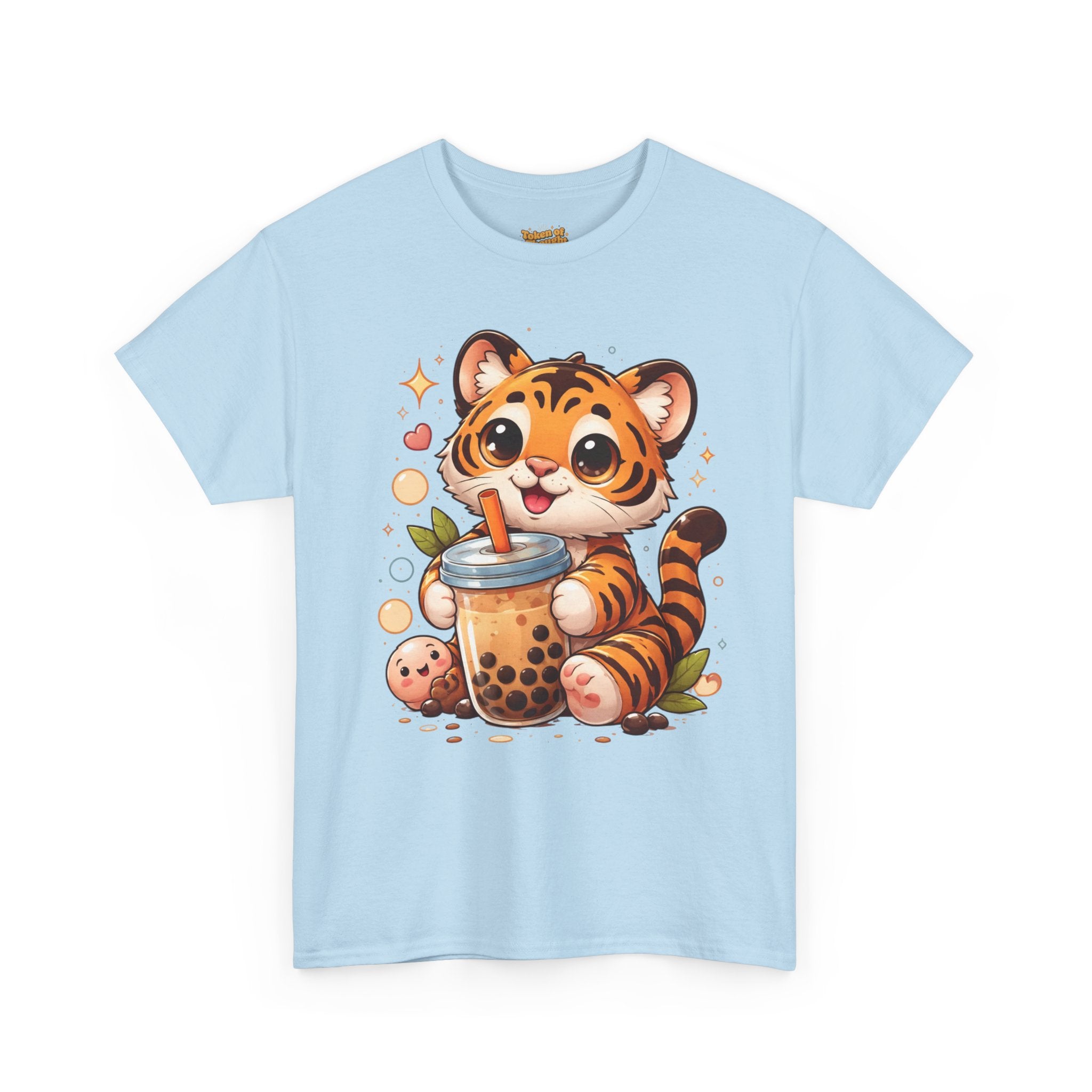 Tiger Cub Bubble Tea T-Shirt — Cute Kawaii Boba Tee