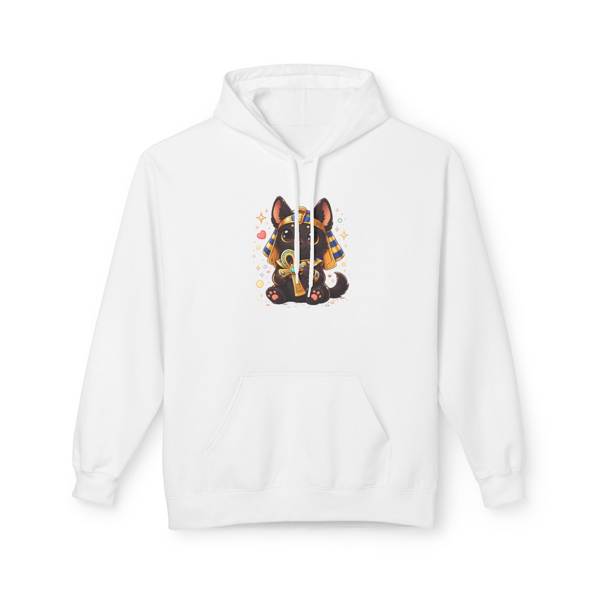 Cute Sitting Anubis Graphic Hoodie