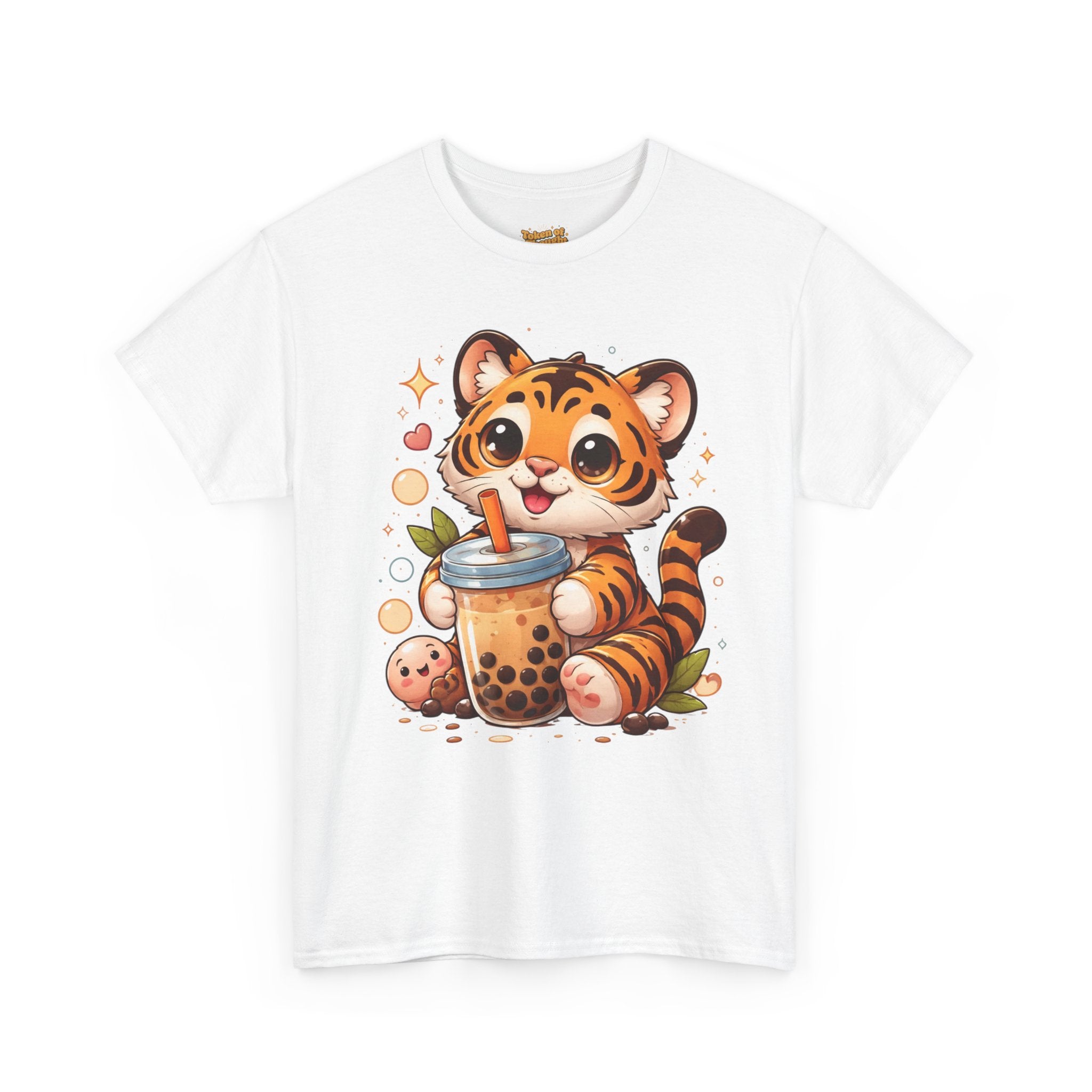 Tiger Cub Bubble Tea T-Shirt — Cute Kawaii Boba Tee