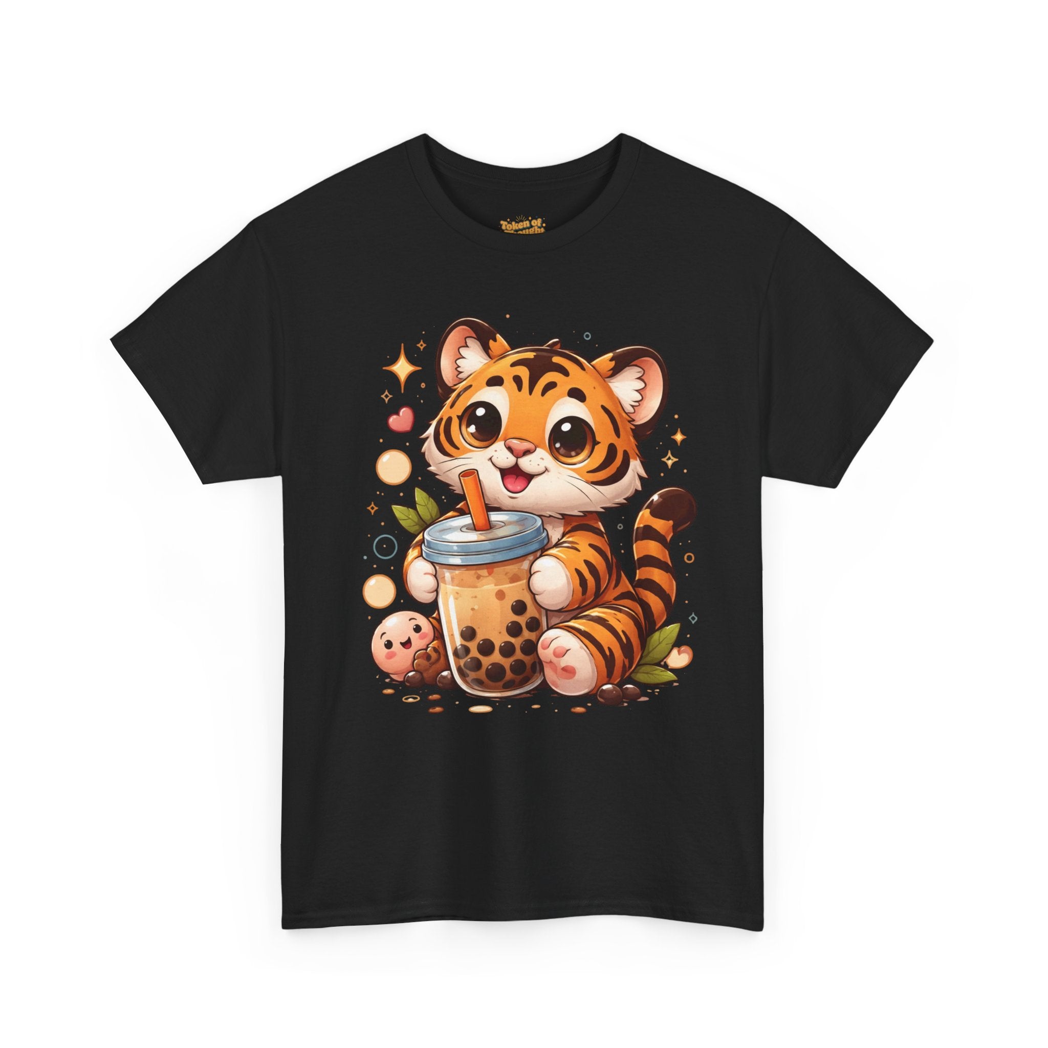 Tiger Cub Bubble Tea T-Shirt — Cute Kawaii Boba Tee