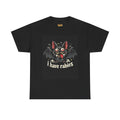 Bat Graphic Tee — "I Have Rabies" Halloween Shirt