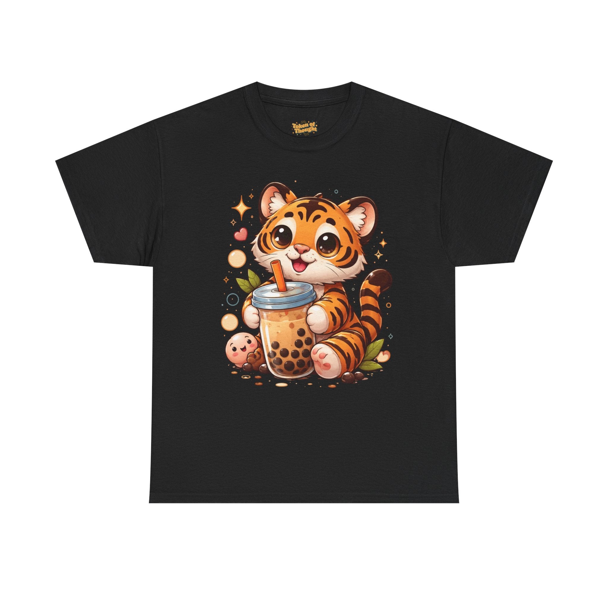 Tiger Cub Bubble Tea T-Shirt — Cute Kawaii Boba Tee