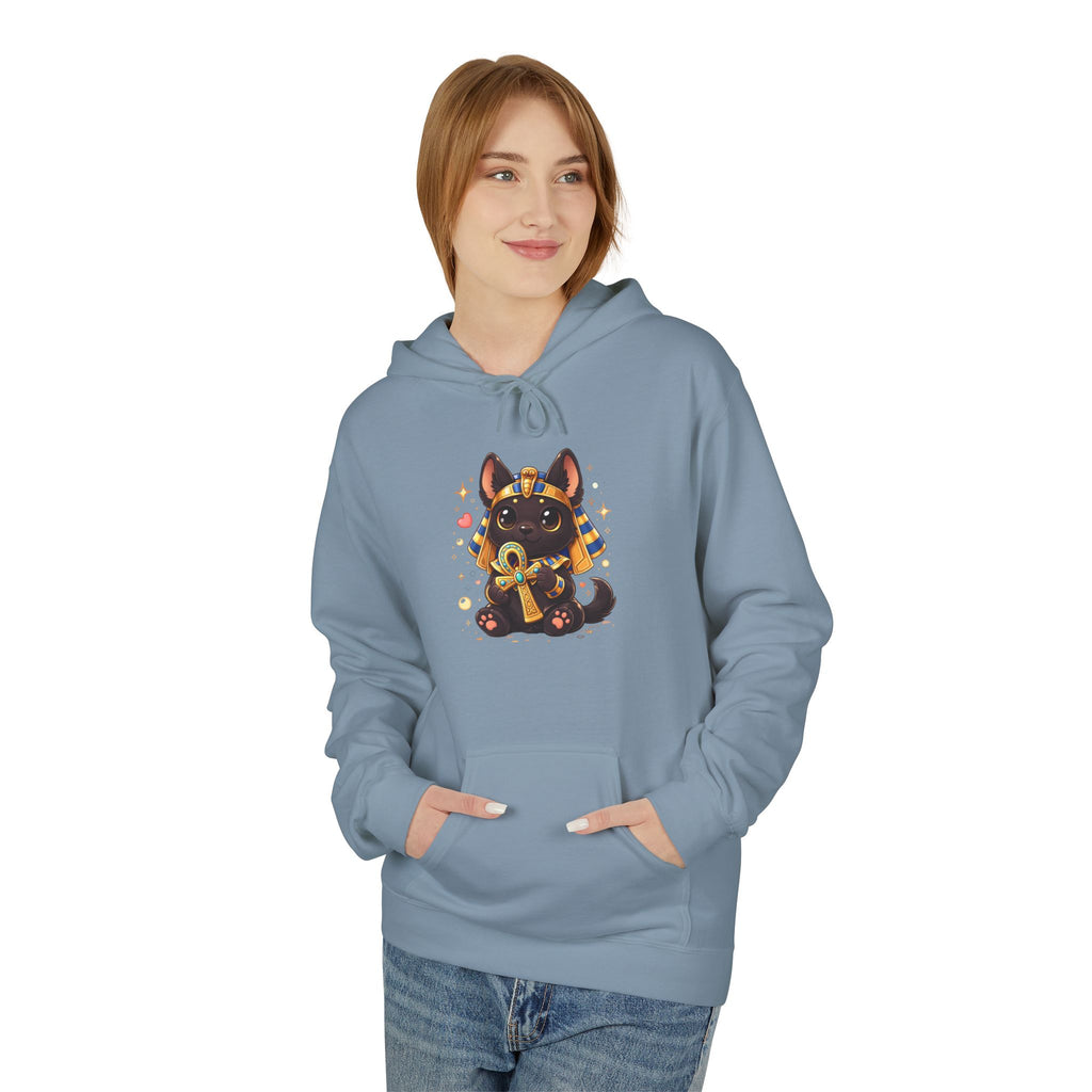 Cute Sitting Anubis Graphic Hoodie