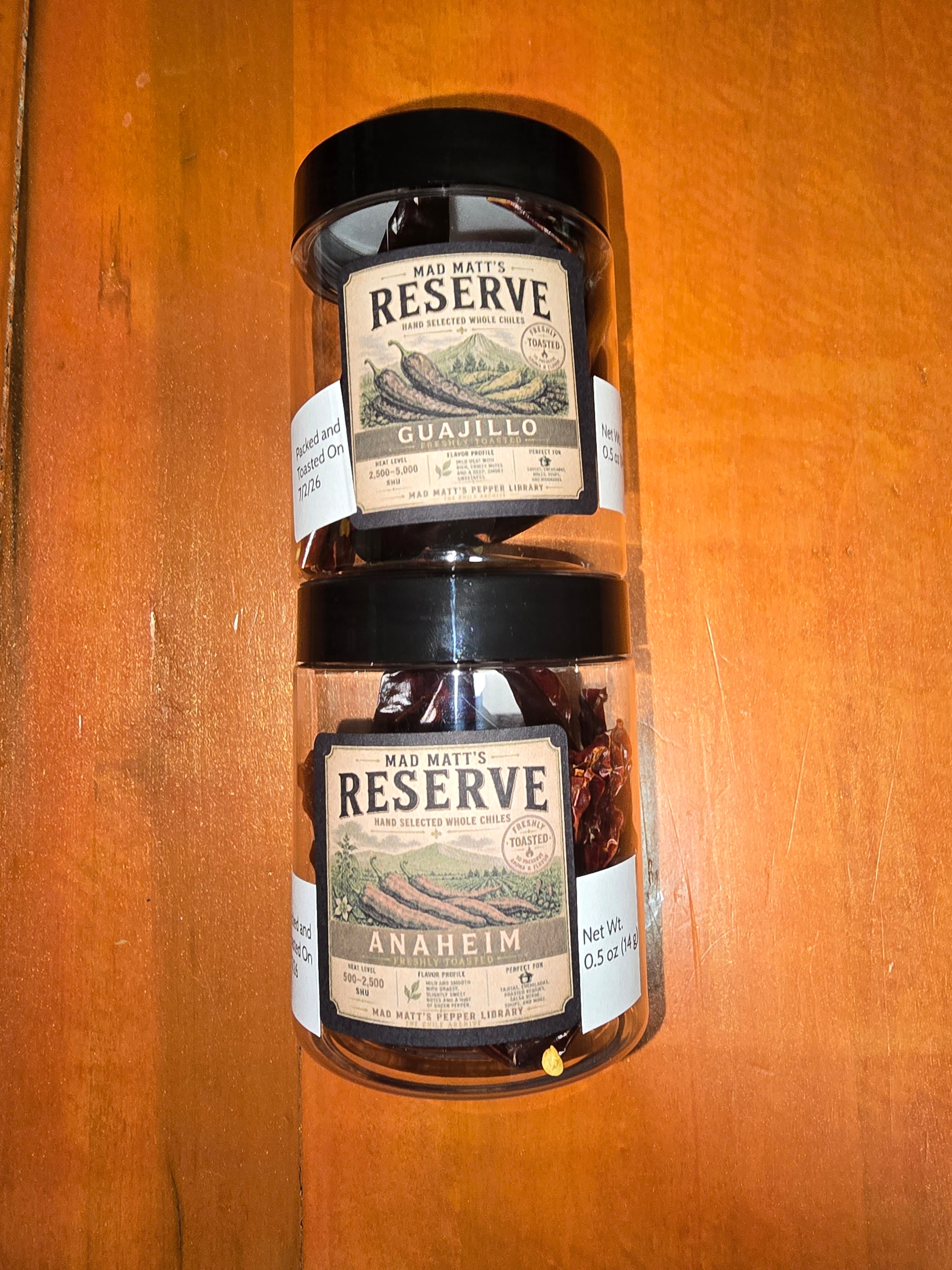 Mad Matt’s Reserve Whole Anaheim Chiles